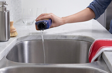 How To Unclog Your Kitchen Sink In 3 Steps Drano